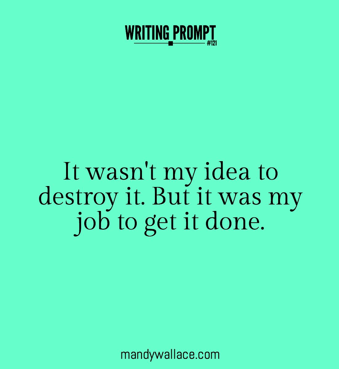 definition of writing prompt